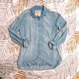 Super Soft Denim Button Down Shirt